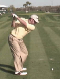 Jose Maria Olazabal one plane backswing